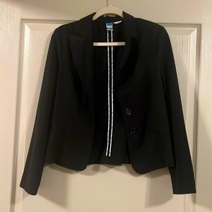 Casual black blazer